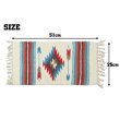 画像2: El-Paso SADDLEBLANKET Handwoven Wool Chimayo Style Mats 10"×20" (H)