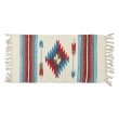 画像3: El-Paso SADDLEBLANKET Handwoven Wool Chimayo Style Mats 10"×20" (H)