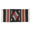 画像3: El-Paso SADDLEBLANKET Handwoven Wool Chimayo Style Mats 10"×20" (I)