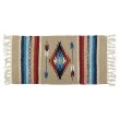 画像3: El-Paso SADDLEBLANKET Handwoven Wool Chimayo Style Mats 10"×20" (K)