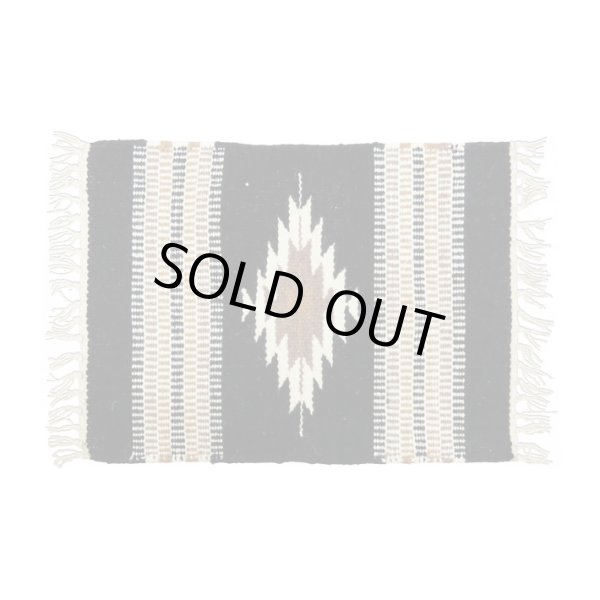 画像3: El-Paso SADDLEBLANKET Handwoven Wool Chimayo Style Mats (D)