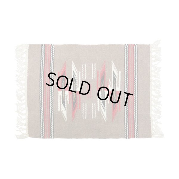 画像3: El-Paso SADDLEBLANKET Handwoven Wool Chimayo Style Mats (F)