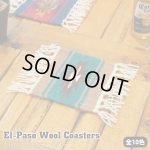画像: Elpaso Handwoven Wool Coasters【全10色】