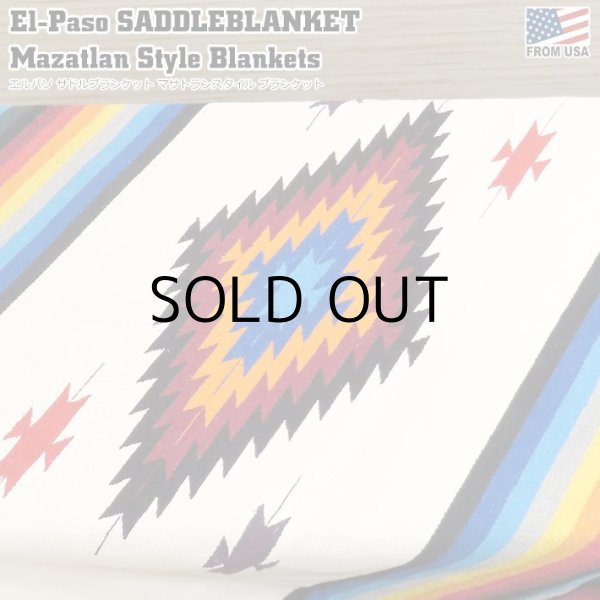 画像1: ELPASO SADDLEBLANKET Mazatlan Style Blankets