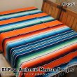 画像1: Elpaso Authentic Mexican Serapes (Orange)