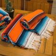 画像2: Elpaso Authentic Mexican Serapes (Orange)