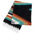 画像3: ELPASO SADDLEBLANKET Mitla-Style Blanket Black