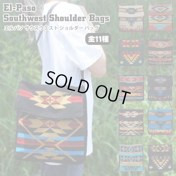 画像1: ELPASO SADDLEBLANKET Southwest Shoulder Bags【全11種】