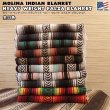 画像1: Molina Indian Blanket Heavy Weight Falza Blanket【全14色】