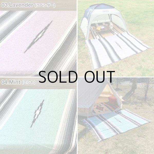 画像3: Molina Indian Blanket Diamond Design Blanket【全14色】