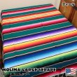画像1: MOLINA Large Serape (Teal)