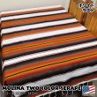 画像1: MOLINA Tow Color Serape (White Rust)