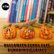 画像1: Halloween Funny Face Pumpkin Figurines【全3種】