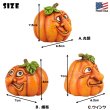 画像3: Halloween Funny Face Pumpkin Figurines【全3種】