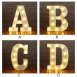 画像2: Marquee Sign Alphabet Lights Lamp