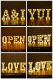 画像10: Marquee Sign Alphabet Lights Lamp