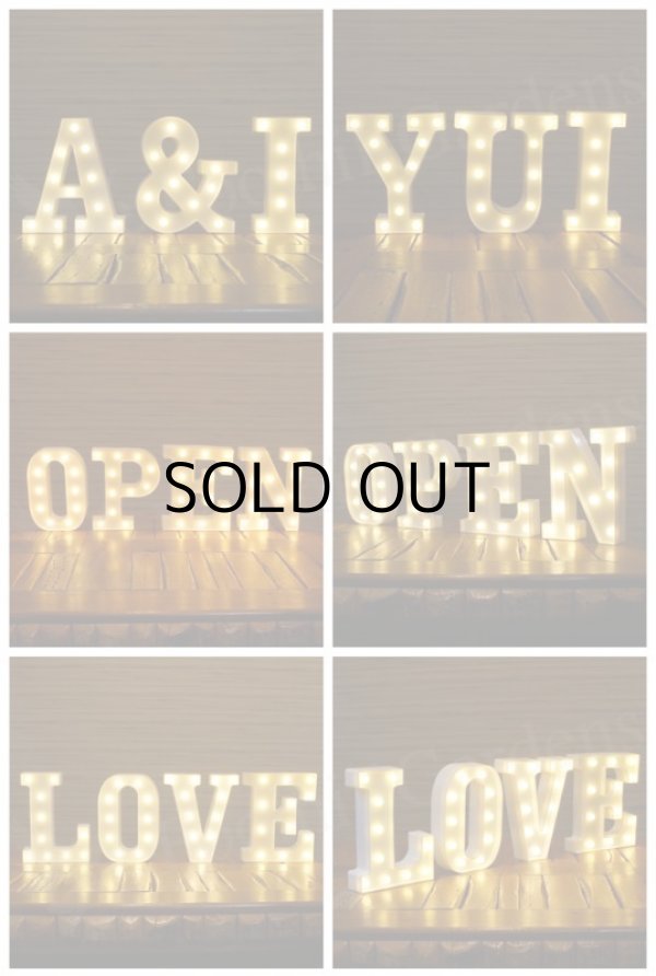 画像6: Marquee Sign Symbol Lights Lamp【全10種】