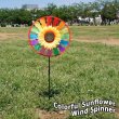 画像1: Colorful Sunflower Wind Spinner