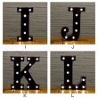 画像4: Black Marquee Sign Alphabet Lights Lamp
