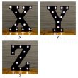 画像8: Black Marquee Sign Alphabet Lights Lamp