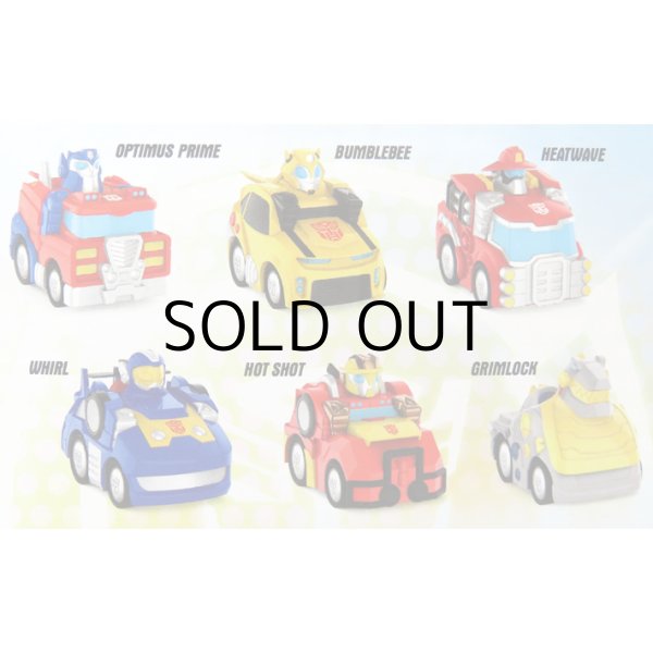 画像5: HASBRO TRANSFORMERS PULL BACK CAR 2PACK【全3種】