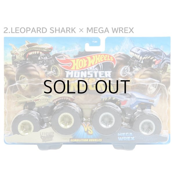 画像3: Mattel Hot Wheels Monster Trucks 2pc【全8種】