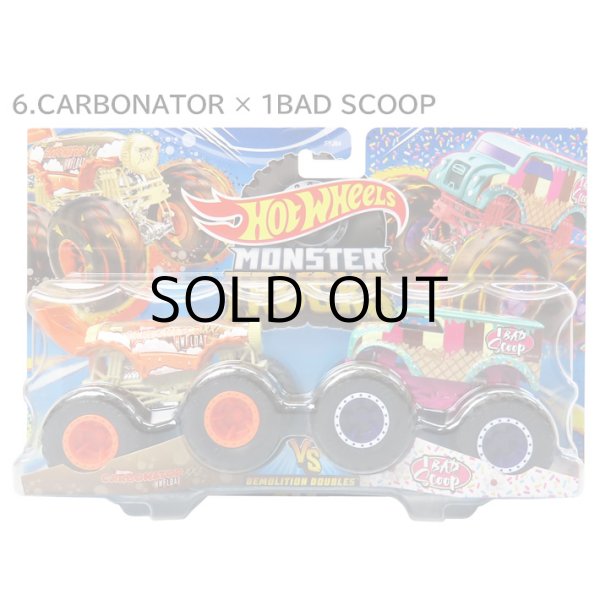 画像7: Mattel Hot Wheels Monster Trucks 2pc【全8種】