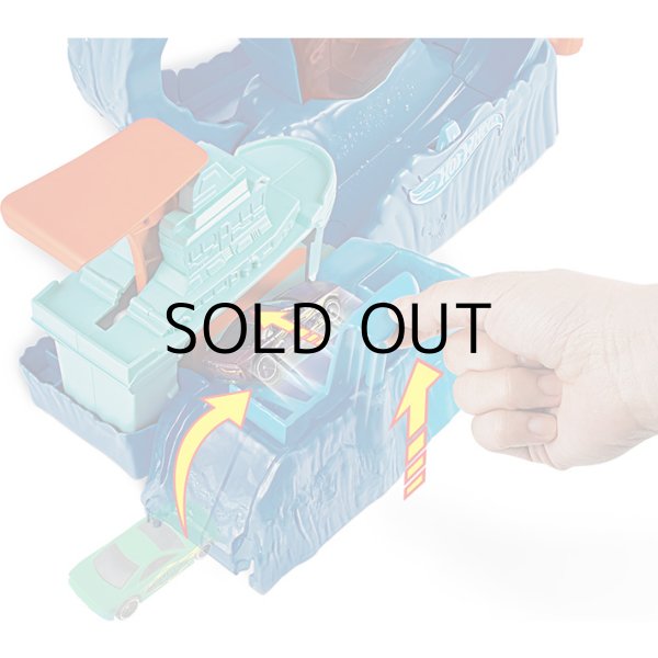 画像4: Hot Wheels Robo Shark Frenzy Playset