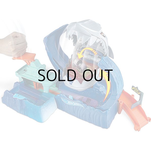 画像6: Hot Wheels Robo Shark Frenzy Playset