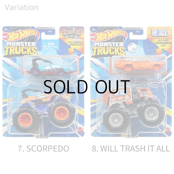 画像5: Hot Wheels Monster Trucks and Car 【全8種】