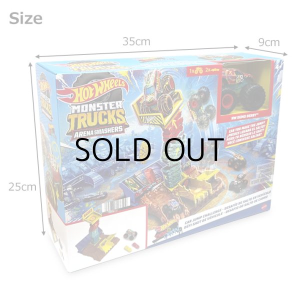 画像7: Hot Wheels Monster Trucks Arena Smashers Car Jump Challenge