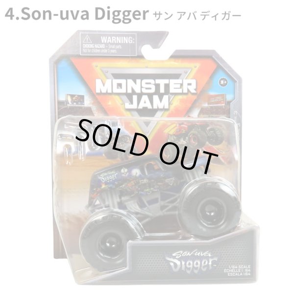 画像5: Monster Jam 1:64 Die-cast Vehicle【全4種】