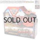 画像: Monster Jam Dirt Set El Toro Loco スピンマスター モンスタージャム 公式 キネティック ダート セット エルトロロコ