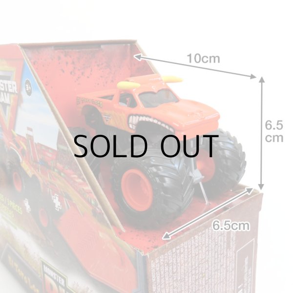 画像3: Monster Jam Dirt Set El Toro Loco スピンマスター モンスタージャム 公式 キネティック ダート セット エルトロロコ