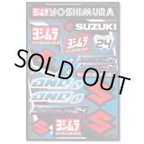 画像: One Industries　12 FACTORY SUZUKI DECAL SHEET