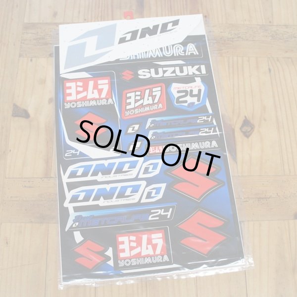 画像2: One Industries　12 FACTORY SUZUKI DECAL SHEET