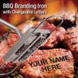 画像1: BBQ Branding Iron with Changeable Letters