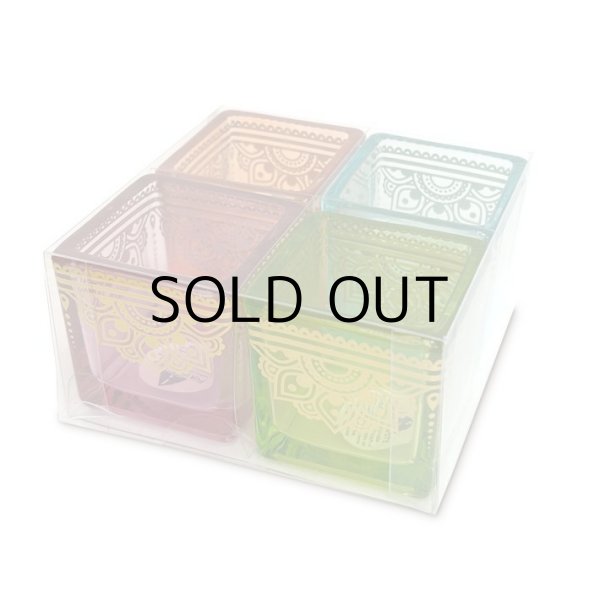 画像5: Square Candle Holder Set スクエア キャンドル ホルダー セット 4個セット