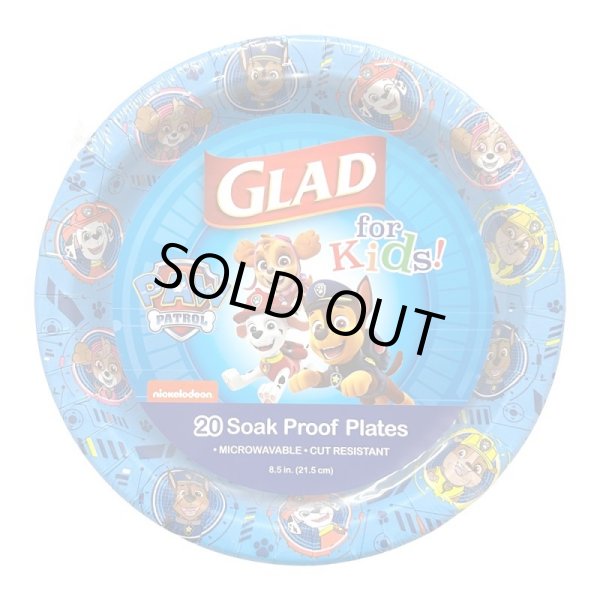 画像4: Paw Patrol Glad Paper Plates パウ・パトロール ペーパープレート 20枚入り
