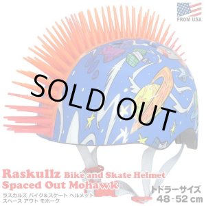 画像: RASKULLZ Bike And Skate Helmet Spaced Out Mohawk