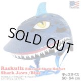画像: RASKULLZ Bike And Skate Helmet Shark Jawz