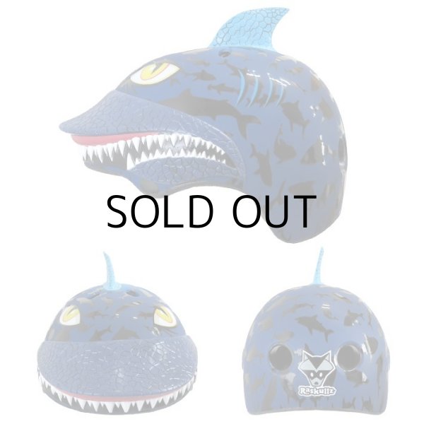 画像3: RASKULLZ Bike And Skate Helmet Shark Jawz