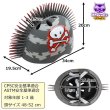 画像2: RASKULLZ Infant Helmet Lil Pirate Mohawk Gray