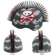 画像3: RASKULLZ Infant Helmet Lil Pirate Mohawk Gray