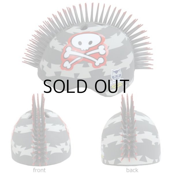 画像3: RASKULLZ Infant Helmet Lil Pirate Mohawk Gray