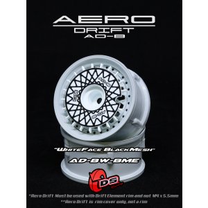 画像: AERO DRIFT:Flat White / Black Mesh