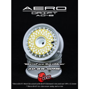 画像: AERO DRIFT:Flat White / Gold Mesh