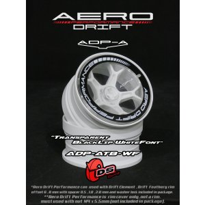 画像: AERO DRIFT PERFORMANCE : Sloped Transparent / Black Lip