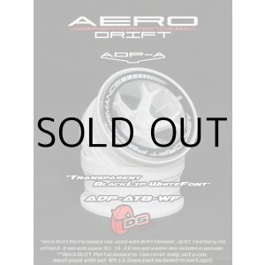 画像: AERO DRIFT PERFORMANCE : Sloped Transparent / Black Lip