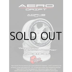 画像: AERO DRIFT PERFORMANCE : Flat Transparent / Black Lip